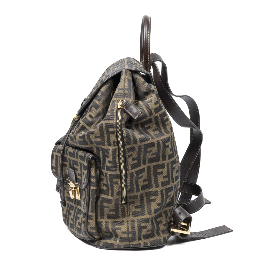 Fendi Flap Drawstring Backpack - Picture 3 of 10